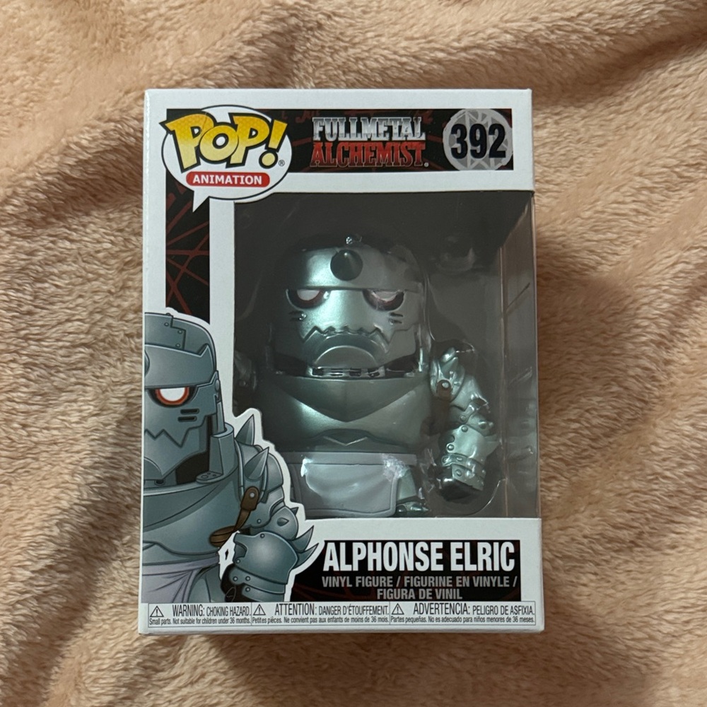 Alphonse Elric Fullmetal Alchemist Funko Pop